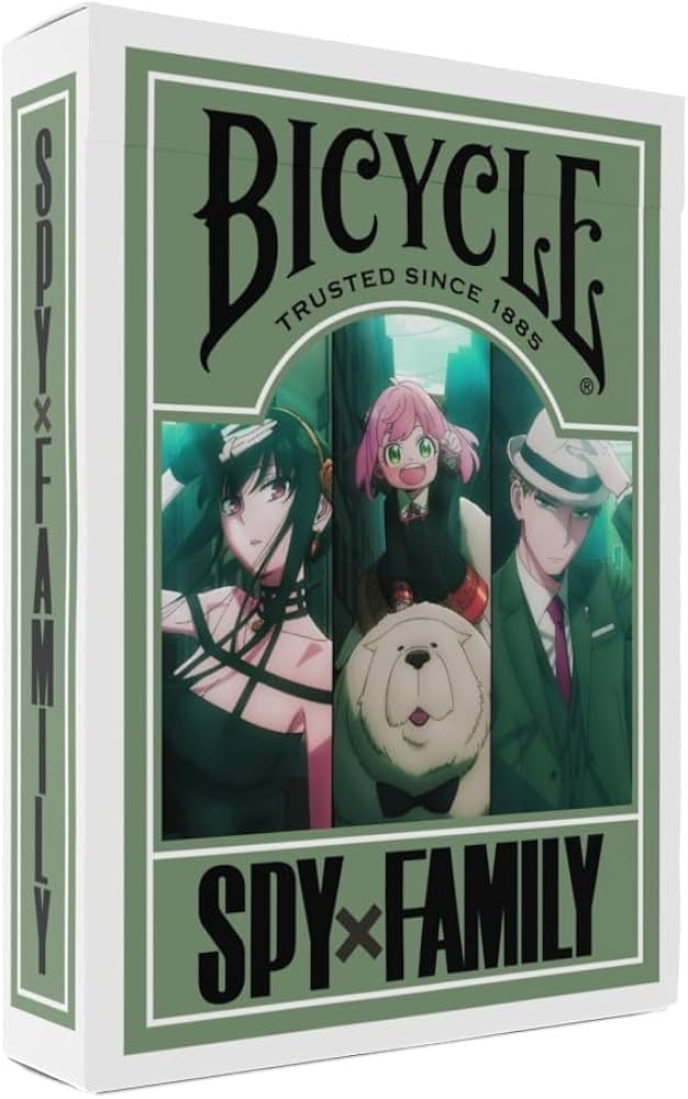 Bicycle Spy x Family Playing Cards