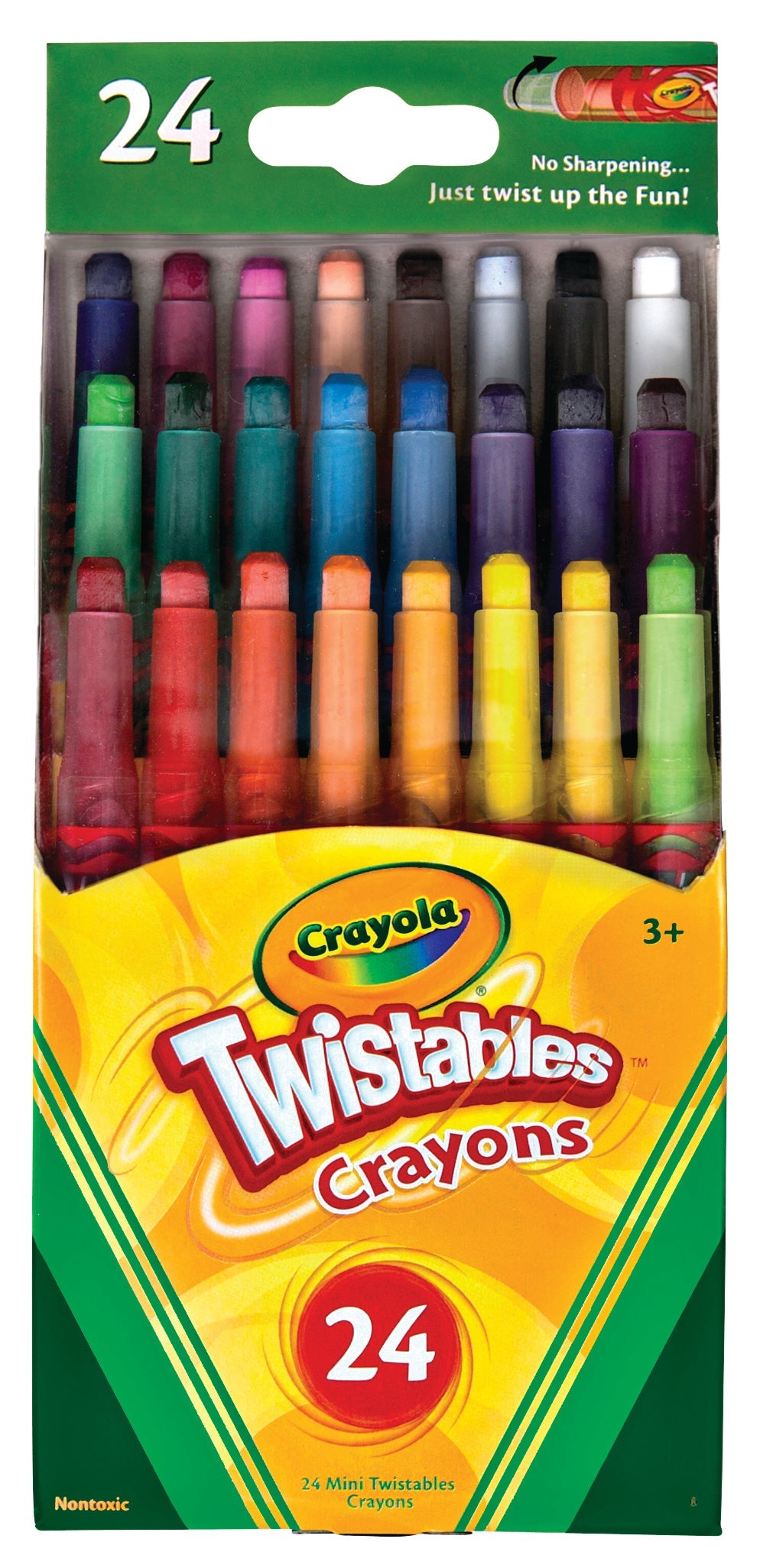 Crayola Mini Twistables Crayons 24 Pack