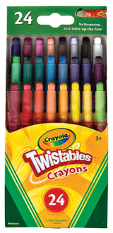 Crayola Mini Twistables Crayons 24 Pack