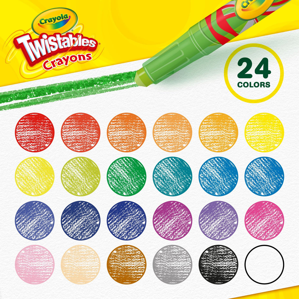 Crayola Mini Twistables Crayons 24 Pack
