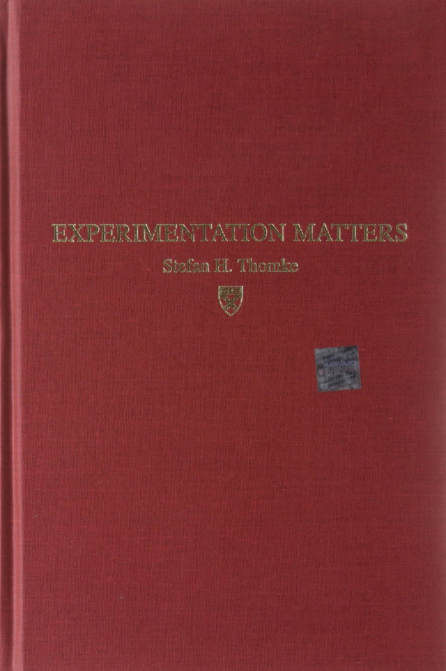 Experimentation Matters