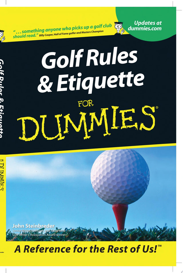 Golf Rules and Etiquette For Dummies