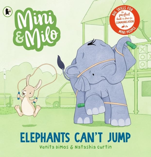 Mini and Milo: Elephants Can't Jump by Venita Dimos – Book Hero