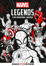 Marvel: Legends Adult Colouring Book