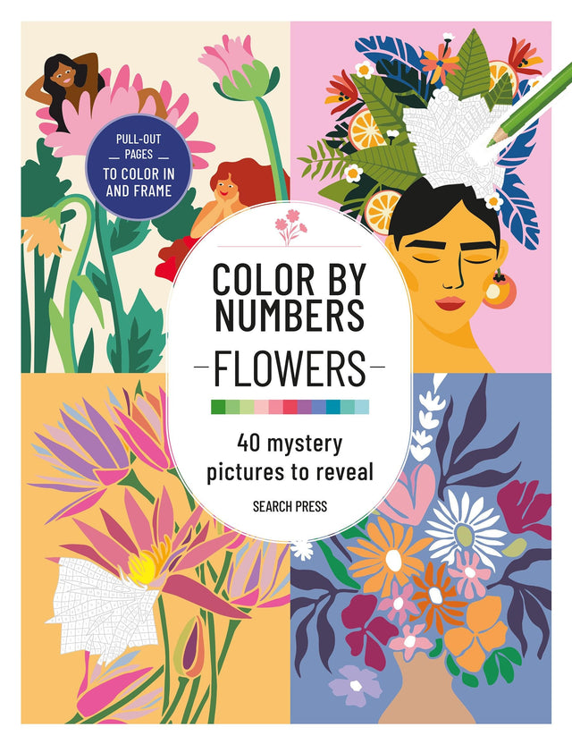 Color by Numbers: Flowers