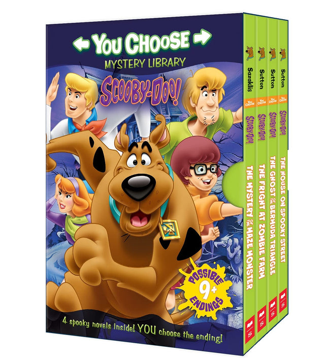 Scooby-Doo!: You Choose Mystery 4-Book Library (Warner Bros.)