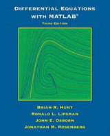 Differential Equations with Matlab
