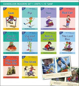 Phonic Books Dandelion Readers Set 1 Units 1-10
