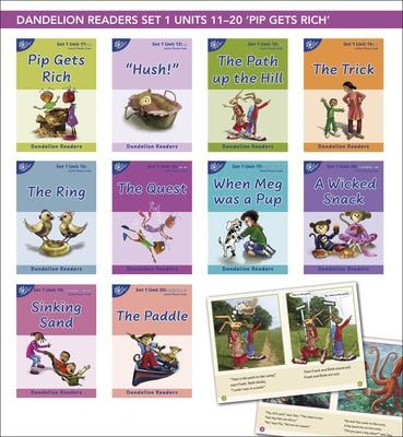 Phonic Books Dandelion Readers Set 1 Units 11-20