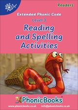 Phonic Books Dandelion Readers Reading and Spelling Activities Vowel Spellings Level 3