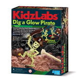 4M KidzLabs Dig a Glow Pirate