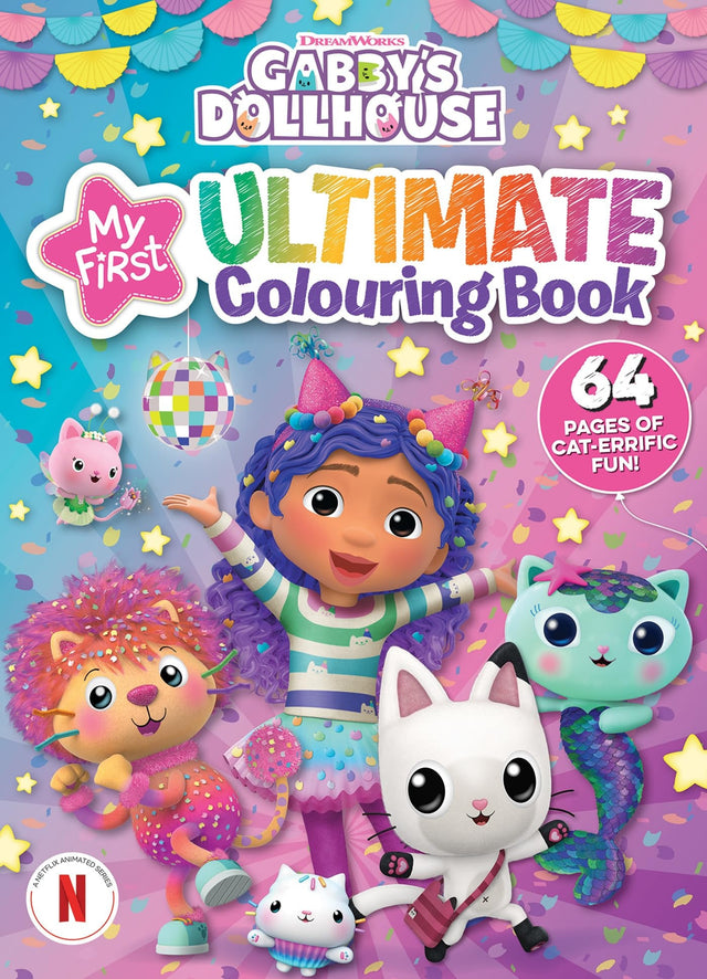 Gabby's Dollhouse: My First Ultimate Colouring Book (DreamWorks)