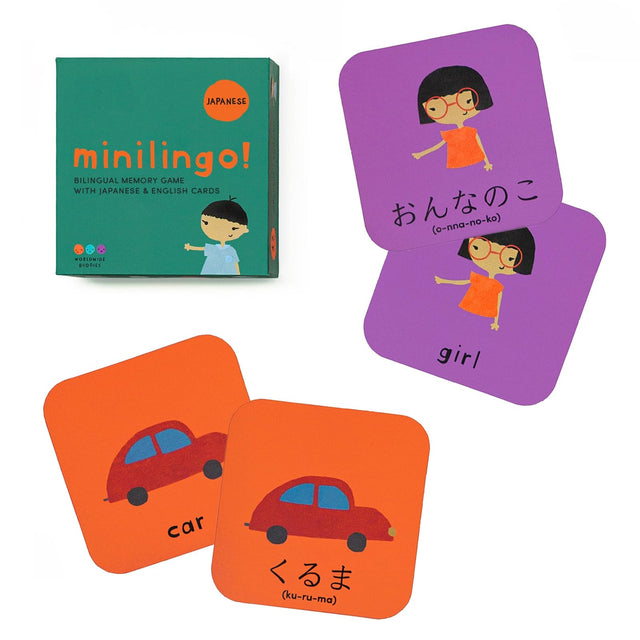 Minilingo Japanese / English Bilingual Flashcards