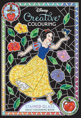 Disney: Creative Colouring Stained Glass Adult Colouring book (Starring Snow White)