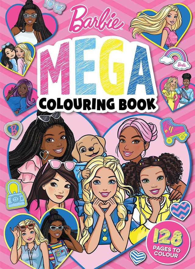 Barbie: Mega Colouring Book (Mattel)