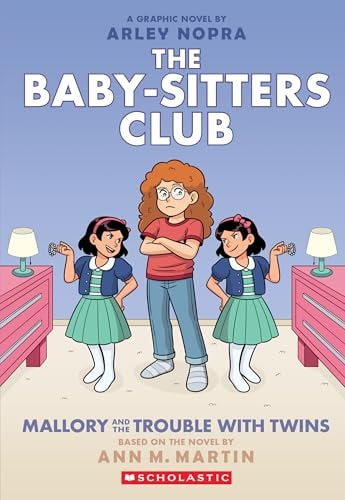 Mallory and the Trouble with Twins: A Graphic Novel (The Baby-sitters Club #17)