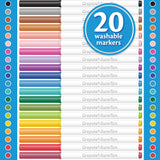 Crayola Washable Super Tips Markers 20 Pack