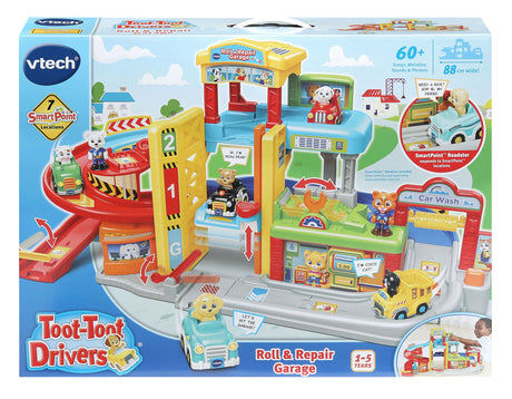 VTech Toot-Toot Drivers Roll Repair Garage Playset