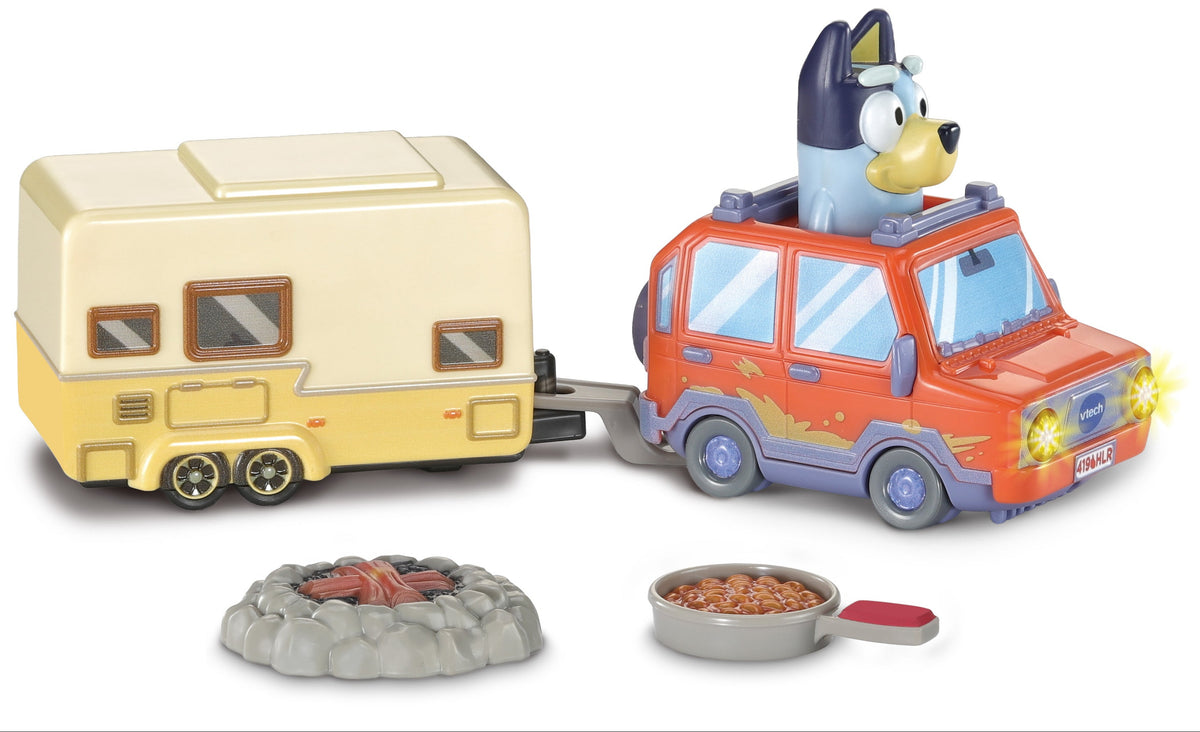 VTech Toot-Toot Drivers Bluey Family Car Caravan Set