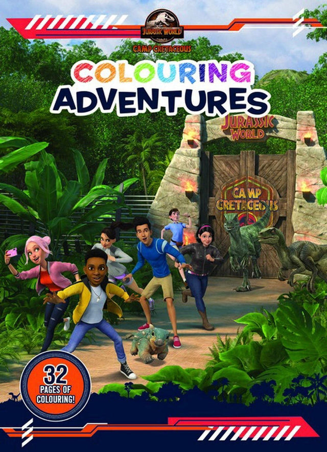 Jurassic World Camp Cretaceous: Colouring Adventures (Universal)