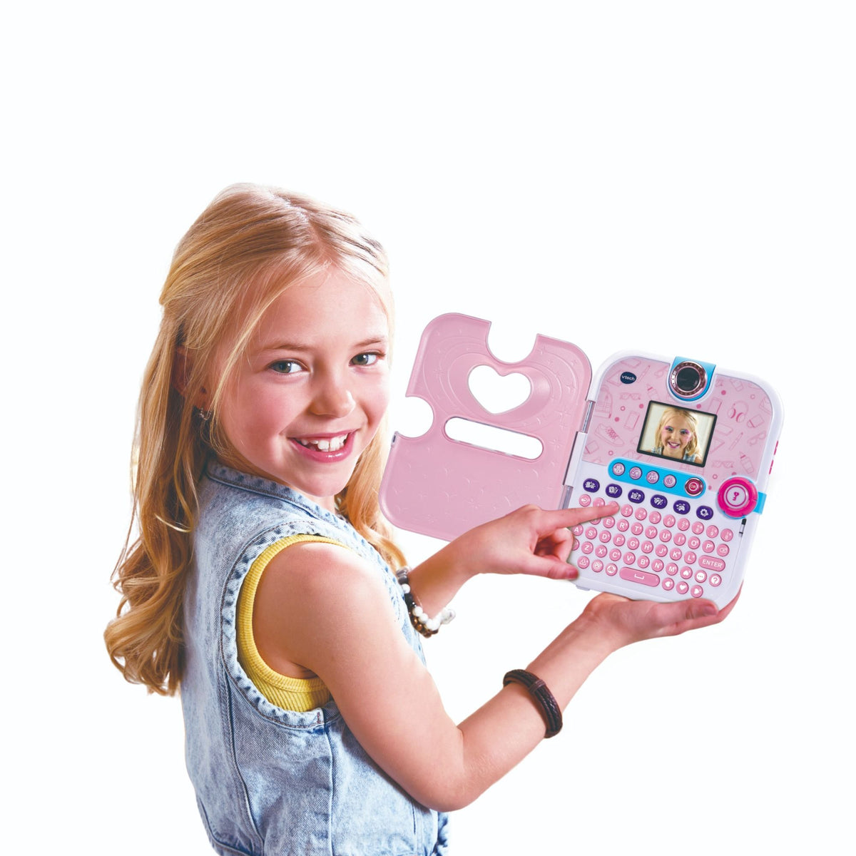 VTech Get Ready With Me Fashion Diary - Light Pink / White