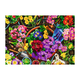 Trefl: Working in the Garden - 2x500pc Jigsaw Puzzle