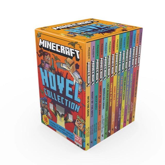 Minecraft 15 Book Fiction Set