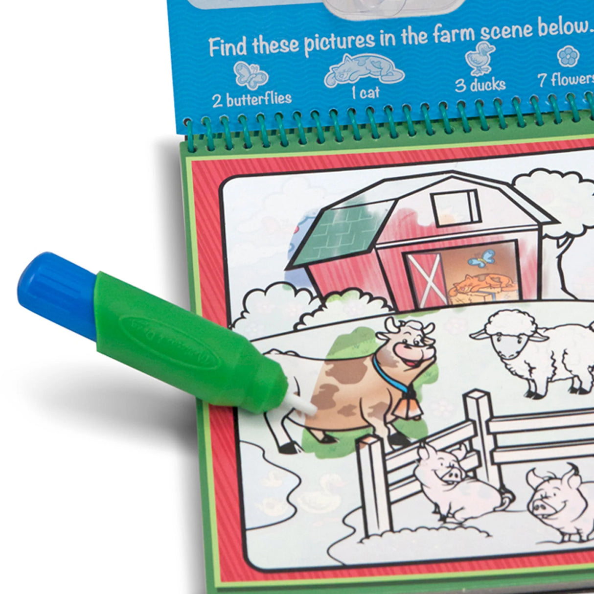 Melissa & Doug: On The Go: Water WOW! Reveal Pad - Animals