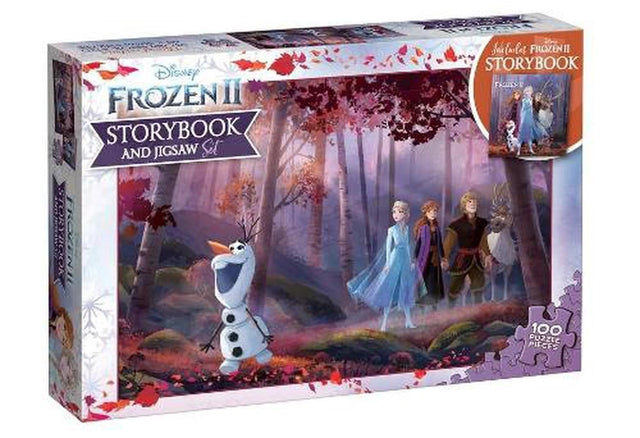Frozen 2: Storybook and Jigsaw (Disney: 100 Pieces)