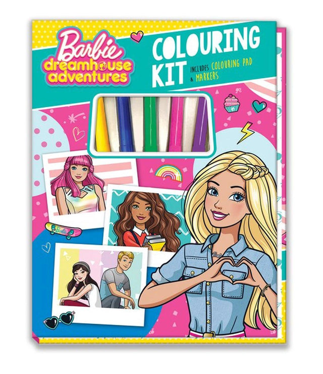 Barbie Dreamhouse Adventures: Colouring Kit (Mattel)