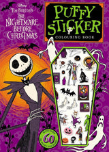 Nightmare Before Christmas: Puffy Sticker Colouring Book (Disney)