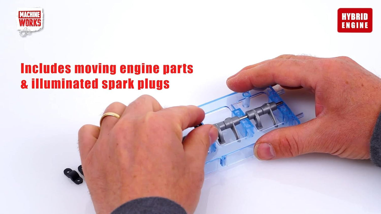 Machine Works: 4 Cylinder Hybrid Engine Model