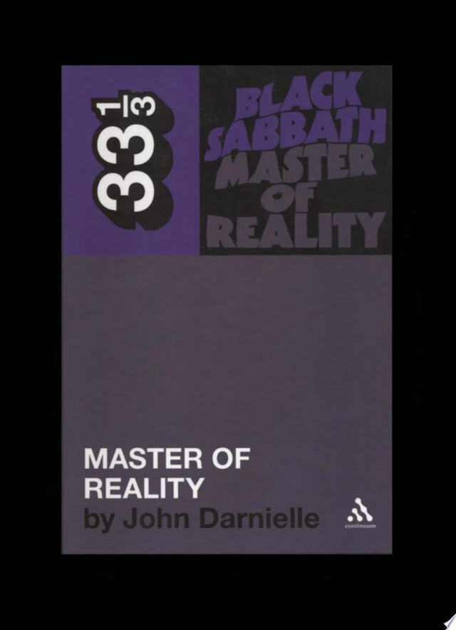 Black Sabbath's Master of Reality