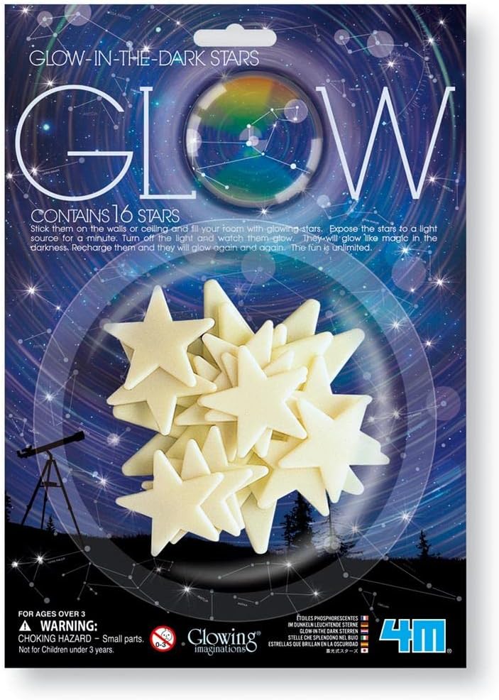 4M Glow in the Dark Stars 16 Pack