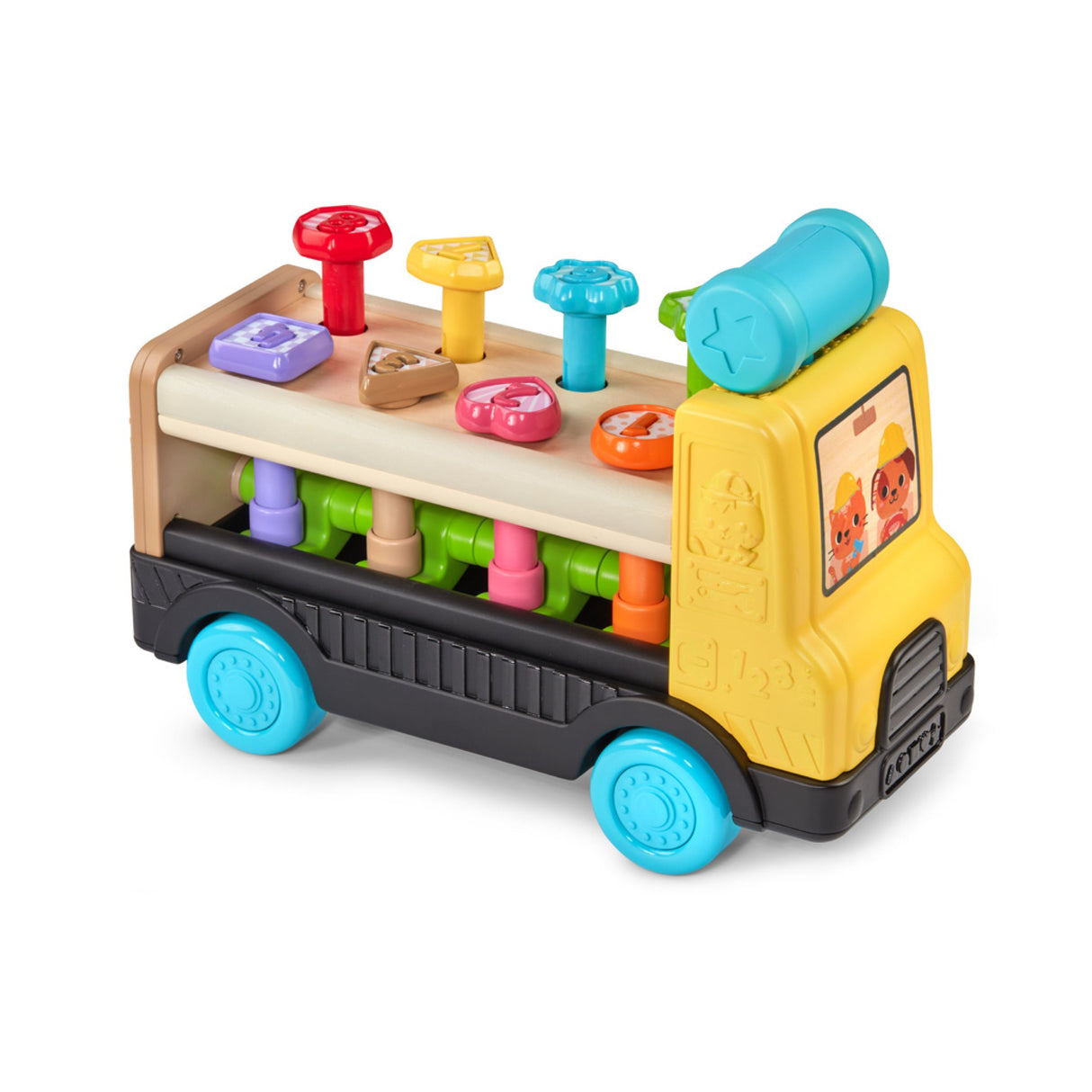 LeapFrog Pound-A-Peg Wooden Truck