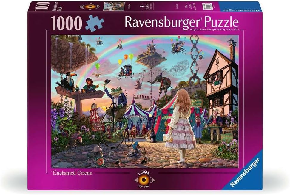 Ravensburger - Look & Find No 2 Enchanted Circus Puzzle - 1000 Piece