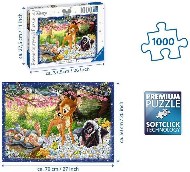 Ravensburger - Disney Moments 1942 Bambi Puzzle - 1000 Piece