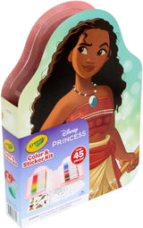 Crayola Color & Sticker Disney Princess Kit 45 Piece