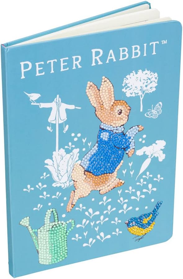 CrystalArt - Peter Rabbit Notebook 18x26cm