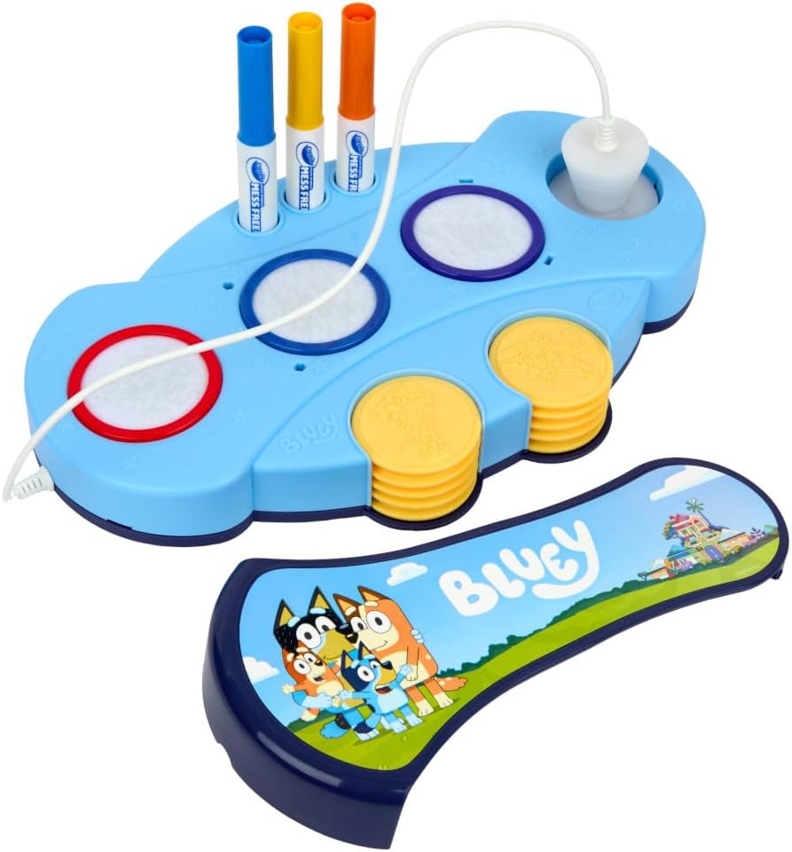 Crayola Color Wonder Magic Light Up Stamper Kit Bluey