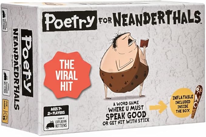 Poetry For Neanderthals (By Exploding Kittens)