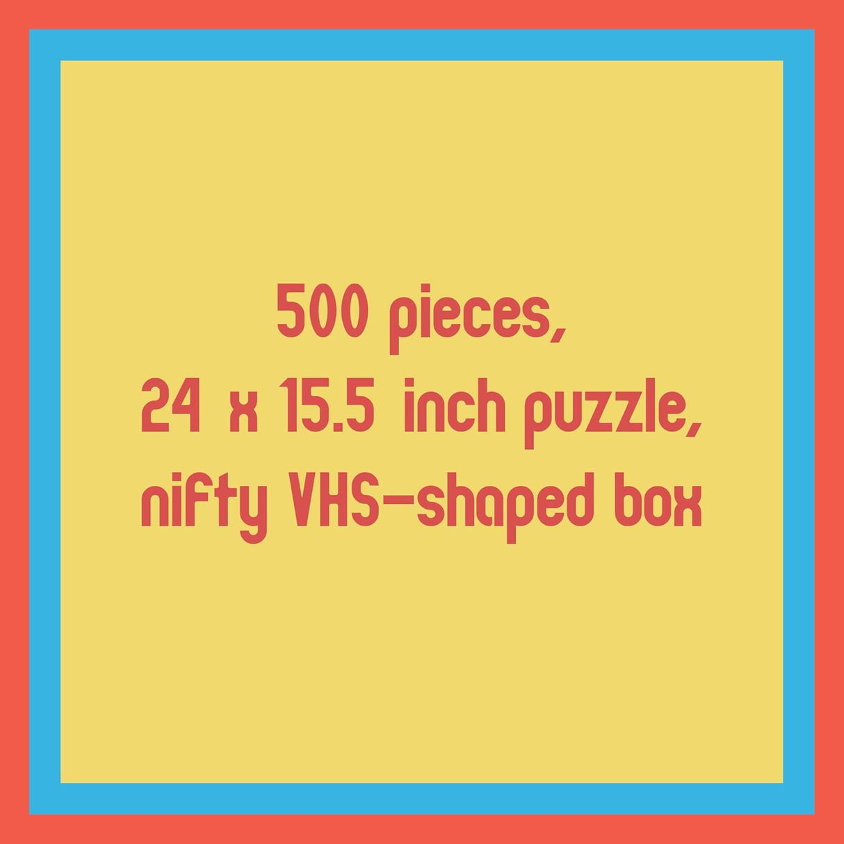 Puzzling Mysteries of the 80s: Death by Crab Leg 500-Piece Jigsaw Puzzle