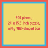 Puzzling Mysteries of the 80s: Death by Crab Leg 500-Piece Jigsaw Puzzle