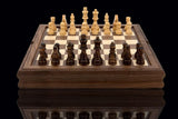 Dal Rossi: 14" 3-in-1 Chess/Checkers/Backgammon Set
