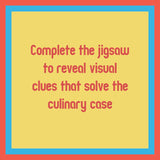 Puzzling Mysteries of the 80s: Death by Crab Leg 500-Piece Jigsaw Puzzle