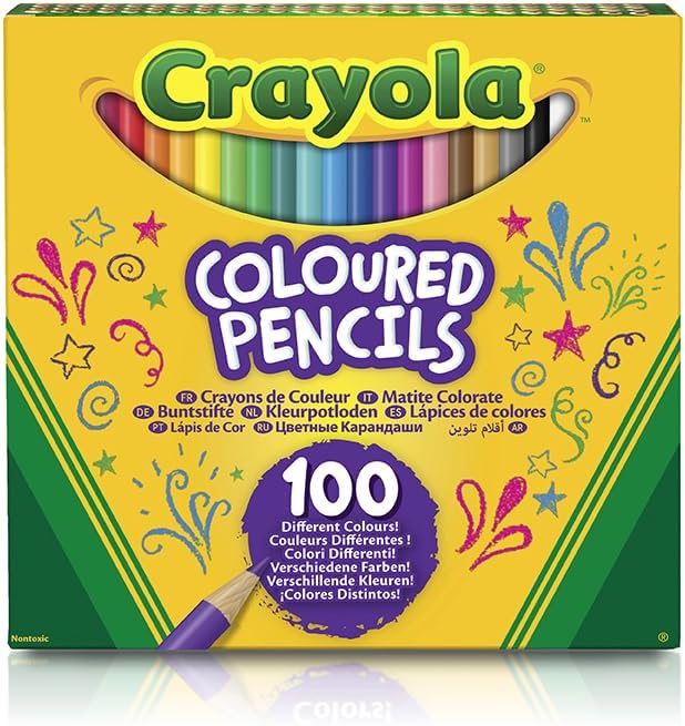 Crayola Full Size Color Pencils 100 Pack
