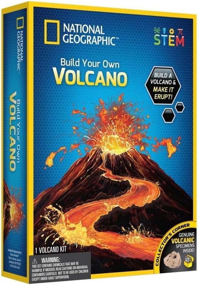 National Geographic Volcano Science - Build Your Own Volcano – Book Hero