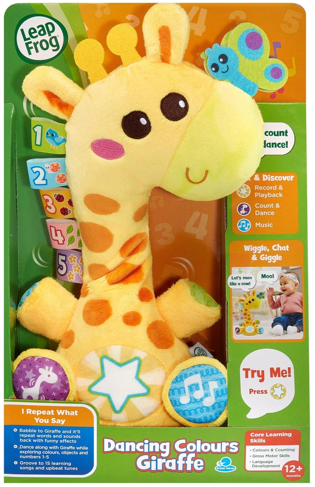 LeapFrog Dancing Colours Giraffe