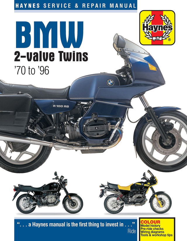 BMW 2-valve twins (70-96) Haynes Repair Manual