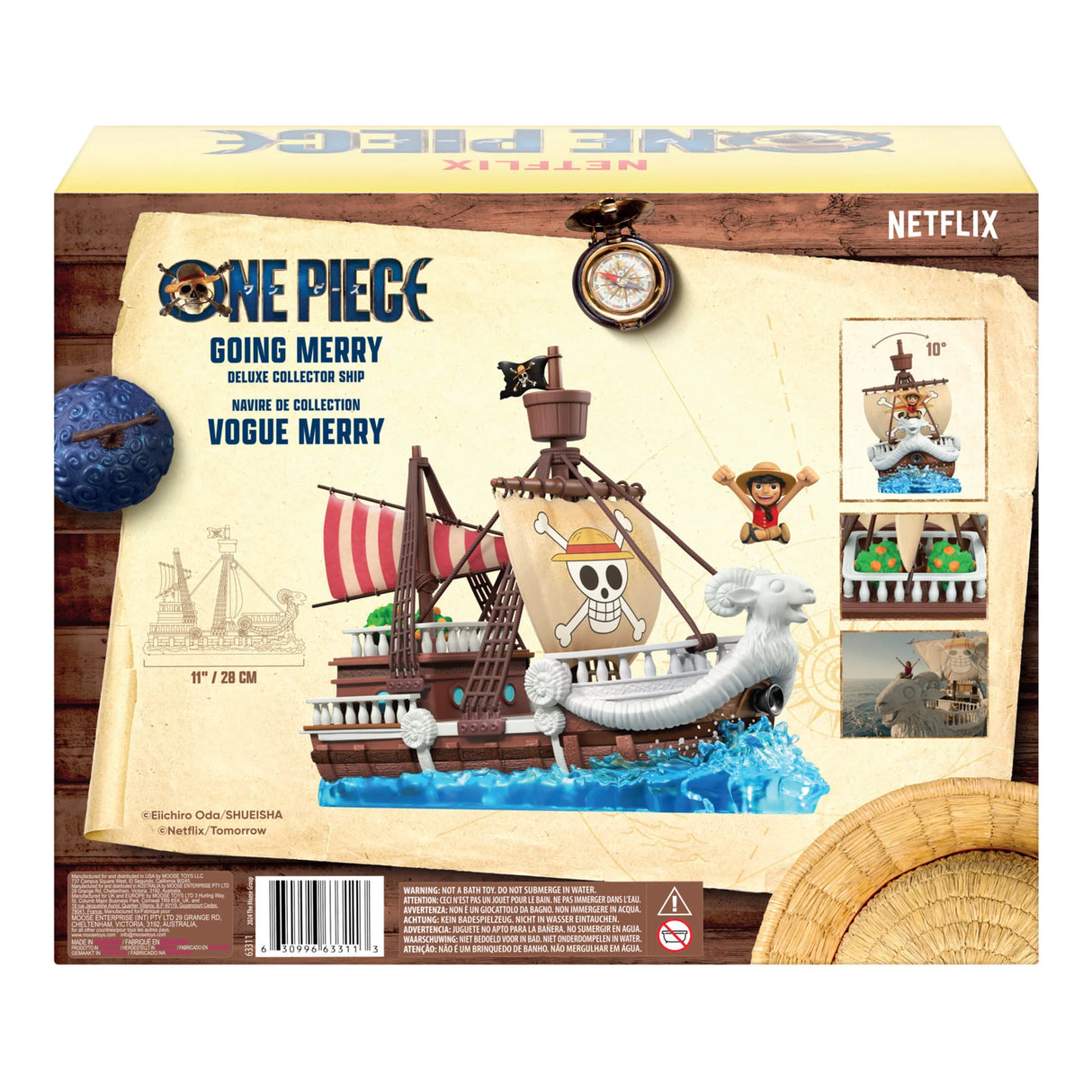One Piece: Going Merry Crew Playset